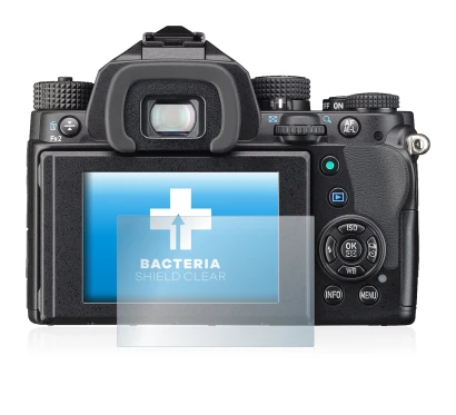 Imagen del dispositivo Pentax KP con una amplia variedad de protectores de pantalla.