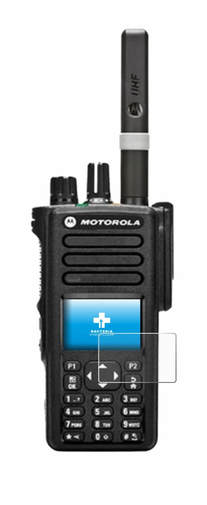 Imagen del dispositivo Motorola DP4800 con una amplia variedad de protectores de pantalla.