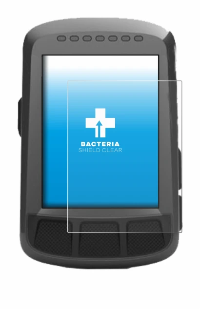 Imagen del dispositivo Wahoo Elemnt Bolt GPS con una amplia variedad de protectores de pantalla.