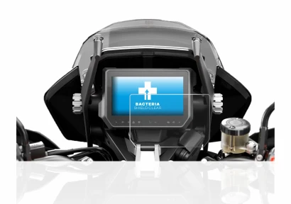 Imagen del dispositivo KTM 1290 Super Adventure S 2017 Pantalla del velocímetro con una amplia variedad de protectores de pant