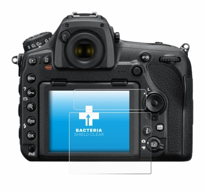 Imagen del dispositivo Nikon D850 con una amplia variedad de protectores de pantalla.