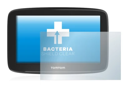 Imagen del dispositivo TomTom GO Basic (6") con una amplia variedad de protectores de pantalla.
