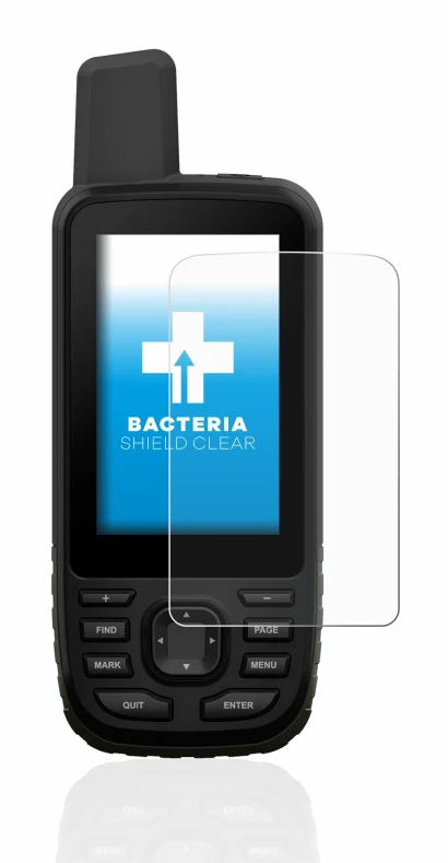 Imagen del dispositivo Garmin GPSMAP 66s con una amplia variedad de protectores de pantalla.