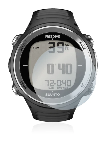 Imagen del dispositivo Suunto D4F con una amplia variedad de protectores de pantalla.