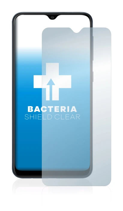 Imagen del dispositivo Samsung Galaxy A10 con una amplia variedad de protectores de pantalla.