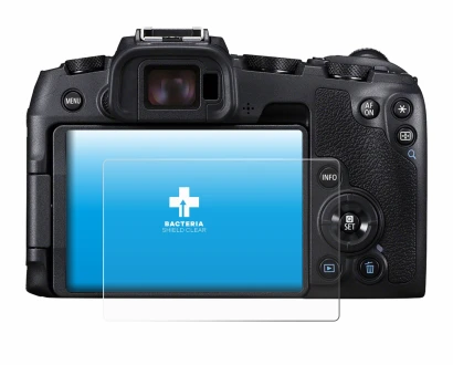 Imagen del dispositivo Canon EOS RP con una amplia variedad de protectores de pantalla.