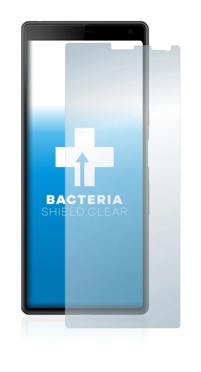 Imagen del dispositivo Sony Xperia 10 con una amplia variedad de protectores de pantalla.