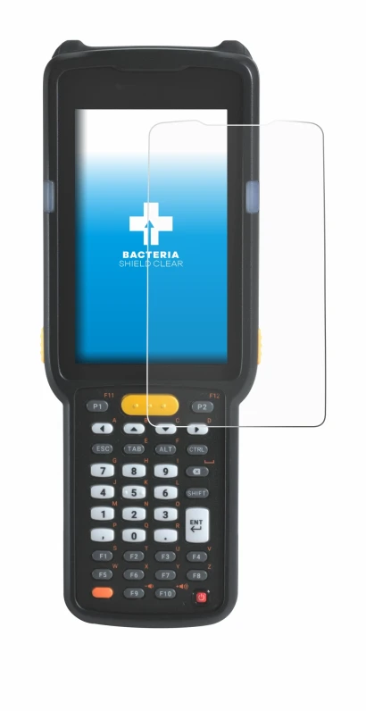Imagen del dispositivo Zebra MC330 con una amplia variedad de protectores de pantalla.