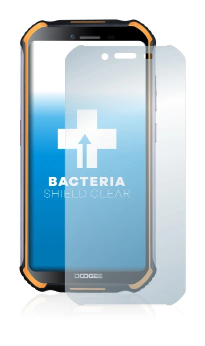 Imagen del dispositivo Doogee S40 con una amplia variedad de protectores de pantalla.