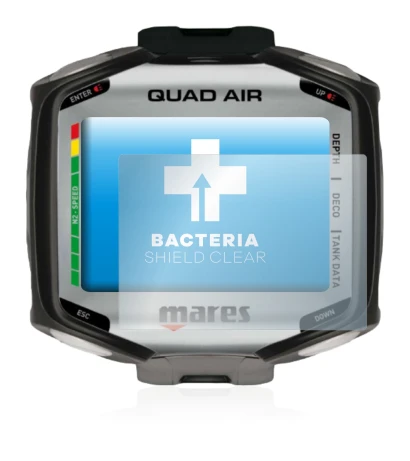 Imagen del dispositivo Mares Quad Air con una amplia variedad de protectores de pantalla.