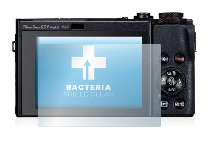 Imagen del dispositivo Canon PowerShot G5 X Mark II con una amplia variedad de protectores de pantalla.