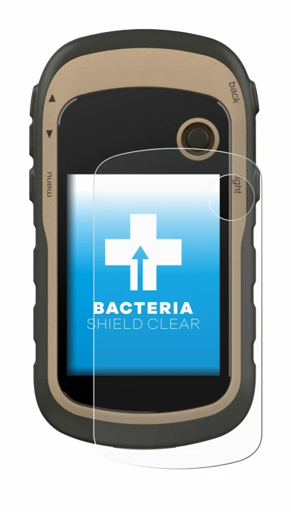 Imagen del dispositivo Garmin eTrex 32x con una amplia variedad de protectores de pantalla.