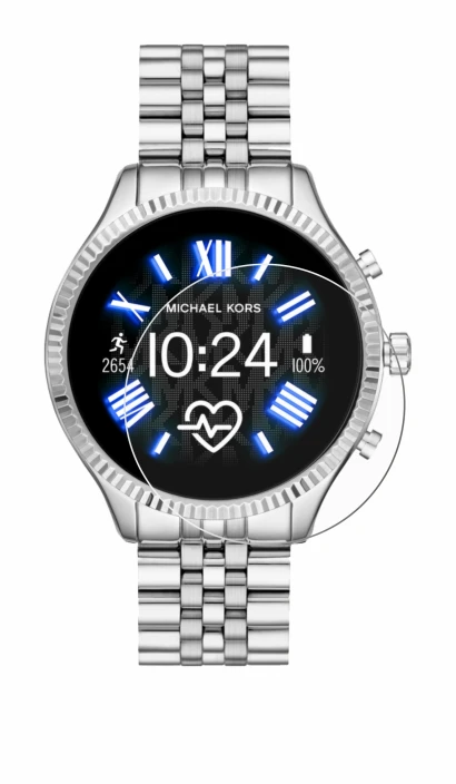 Imagen del dispositivo Michael Kors Access Lexington 2 con una amplia variedad de protectores de pantalla.