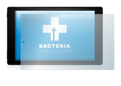 Imagen del dispositivo Amazon Fire HD 10 2019 (9a Gen.) con una amplia variedad de protectores de pantalla.