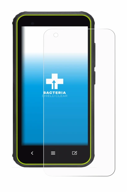 Imagen del dispositivo SkyCaddie SX400 con una amplia variedad de protectores de pantalla.