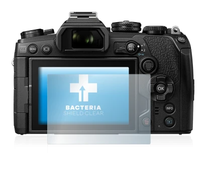 Imagen del dispositivo Olympus OM-D E-M1 Mark III con una amplia variedad de protectores de pantalla.