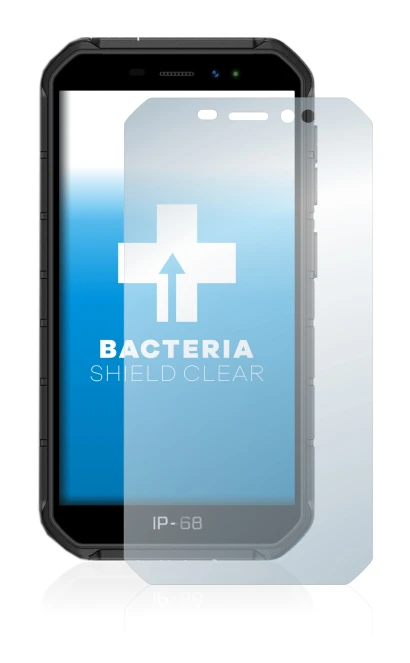 Imagen del dispositivo Ulefone Armor X7 con una amplia variedad de protectores de pantalla.