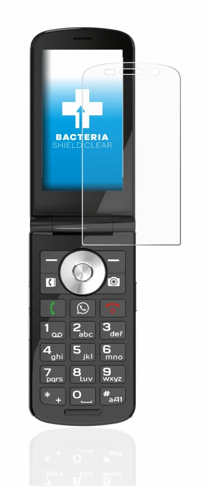 Imagen del dispositivo Emporia TOUCHsmart con una amplia variedad de protectores de pantalla.
