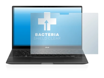 Imagen del dispositivo ASUS ZenBook Flip 14 UX463FA con una amplia variedad de protectores de pantalla.