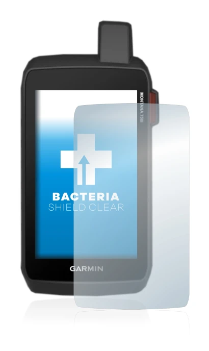 Imagen del dispositivo Garmin Montana 750i con una amplia variedad de protectores de pantalla.