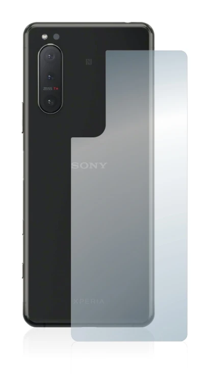 Imagen del dispositivo Sony Xperia 5 II (Trasero) con una amplia variedad de protectores de pantalla.