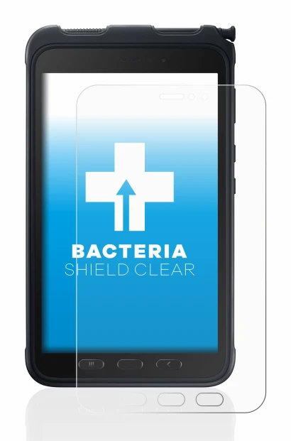 Imagen del dispositivo Samsung Galaxy Tab Active 3 con una amplia variedad de protectores de pantalla.