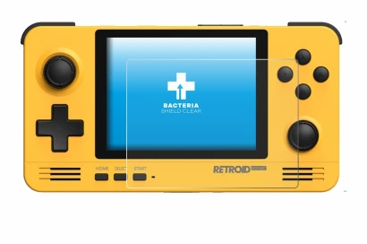Imagen del dispositivo Retroid Pocket 2 con una amplia variedad de protectores de pantalla.
