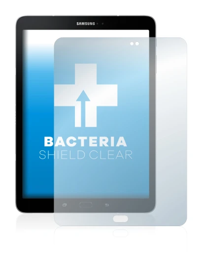 Imagen del dispositivo Samsung Galaxy Tab S3 con una amplia variedad de protectores de pantalla.