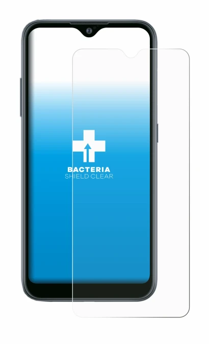 Imagen del dispositivo Samsung Galaxy A02 con una amplia variedad de protectores de pantalla.