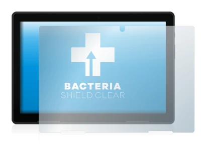 Imagen del dispositivo MEDION Lifetab E10802 con una amplia variedad de protectores de pantalla.