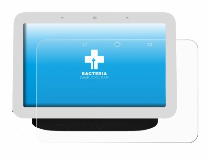 Imagen del dispositivo Google Nest Hub 2 con una amplia variedad de protectores de pantalla.