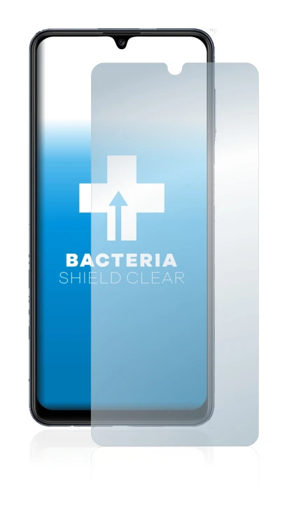 Imagen del dispositivo Samsung Galaxy M32 con una amplia variedad de protectores de pantalla.