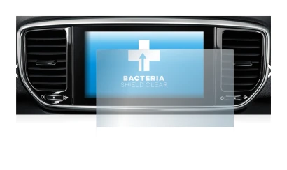 Imagen del dispositivo Kia Sportage QLPE 2020 Infotainment System 8" con una amplia variedad de protectores de pantalla.