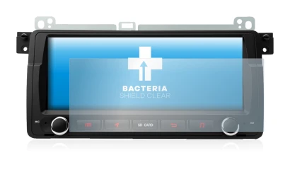 Imagen del dispositivo Xtrons PQ8046BL con una amplia variedad de protectores de pantalla.