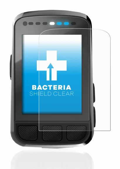 Imagen del dispositivo Wahoo Elemnt Bolt V2 GPS con una amplia variedad de protectores de pantalla.