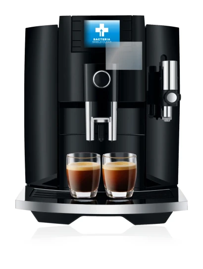 Imagen del dispositivo Jura E8 (EB) con una amplia variedad de protectores de pantalla.