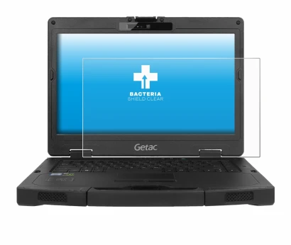 Imagen del dispositivo Getac S410 con una amplia variedad de protectores de pantalla.