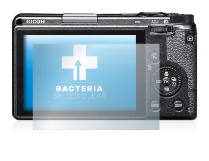 Imagen del dispositivo Ricoh GR IIIx con una amplia variedad de protectores de pantalla.