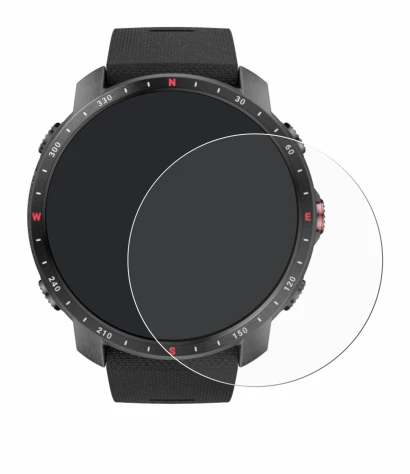 Imagen del dispositivo Polar Grit X Pro con una amplia variedad de protectores de pantalla.
