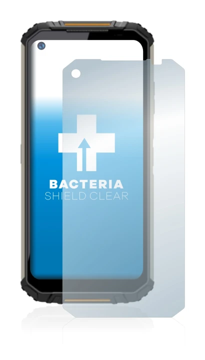 Imagen del dispositivo Oukitel WP16 con una amplia variedad de protectores de pantalla.