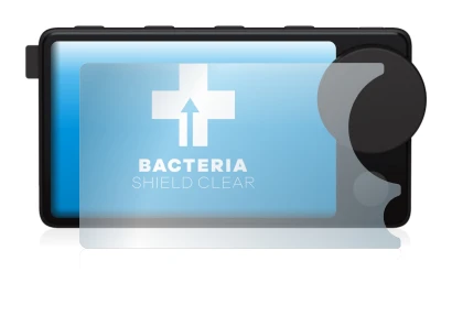 Imagen del dispositivo Spotify Car Thing con una amplia variedad de protectores de pantalla.