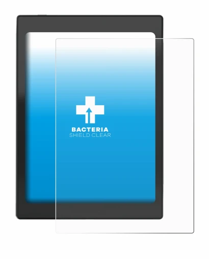 Imagen del dispositivo Boox Nova Air C con una amplia variedad de protectores de pantalla.