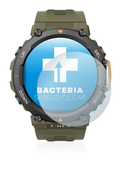 Imagen del dispositivo Huami Amazfit T-Rex 2 con una amplia variedad de protectores de pantalla.