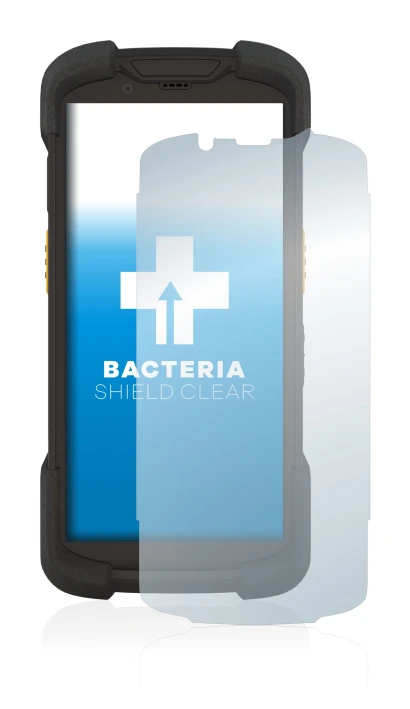 Imagen del dispositivo Zebra TC73 con una amplia variedad de protectores de pantalla.