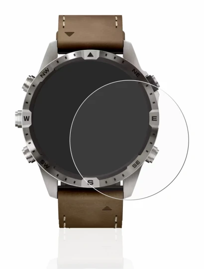 Imagen del dispositivo Garmin Marq Adventurer (Gen 2) con una amplia variedad de protectores de pantalla.