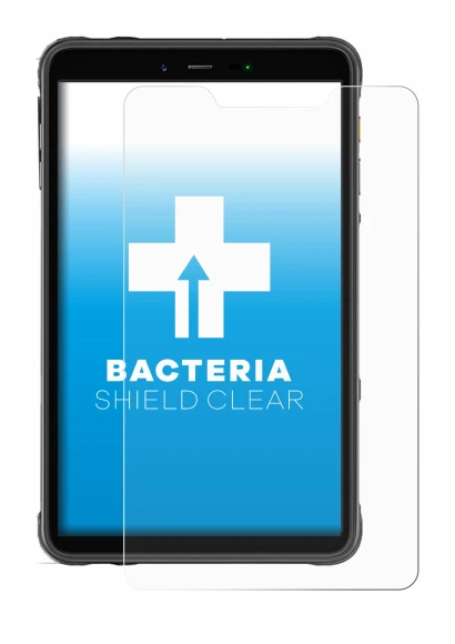 Imagen del dispositivo Ulefone Armor Pad 8 con una amplia variedad de protectores de pantalla.