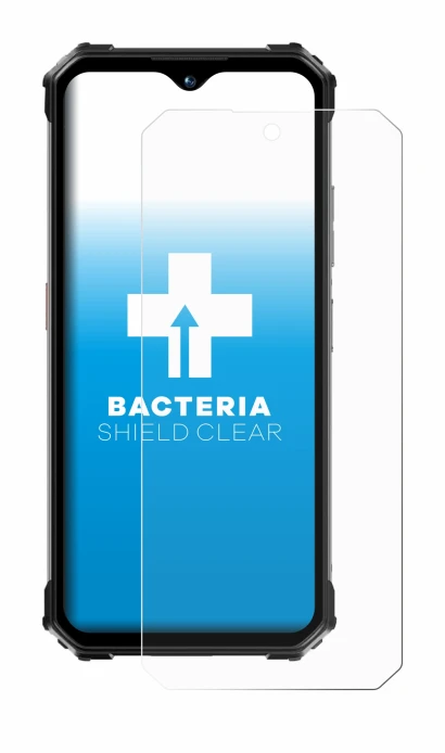 Imagen del dispositivo Oukitel WP26 con una amplia variedad de protectores de pantalla.