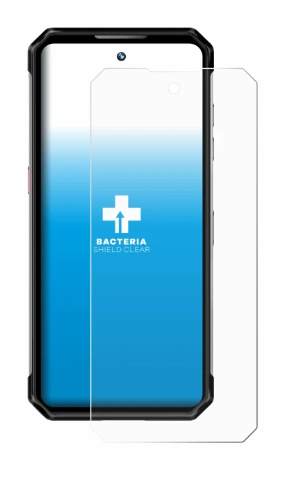 Imagen del dispositivo Oukitel WP21 Ultra con una amplia variedad de protectores de pantalla.