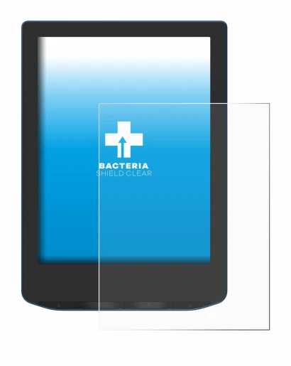 Imagen del dispositivo PocketBook Verse Pro con una amplia variedad de protectores de pantalla.