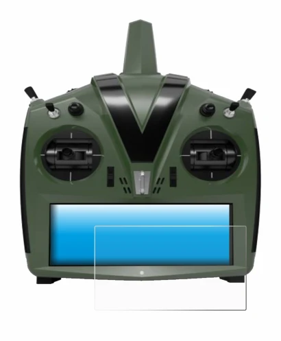 Imagen del dispositivo VBar Control Evo con una amplia variedad de protectores de pantalla.